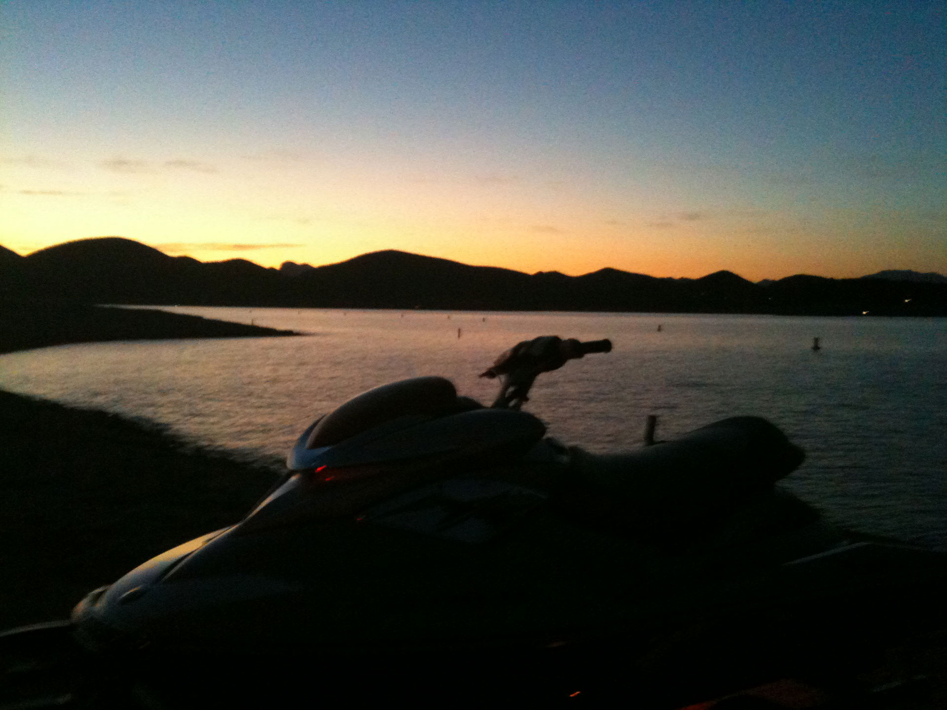 sunset Lake Pleasant